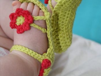 Flower Power Baby Sandals