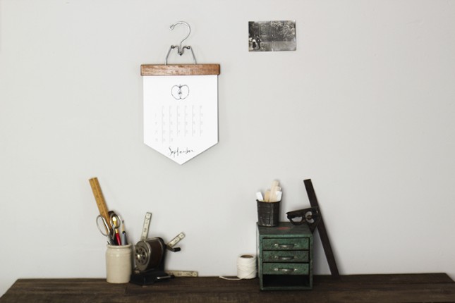 9 diy ultra chic calendars diy to make