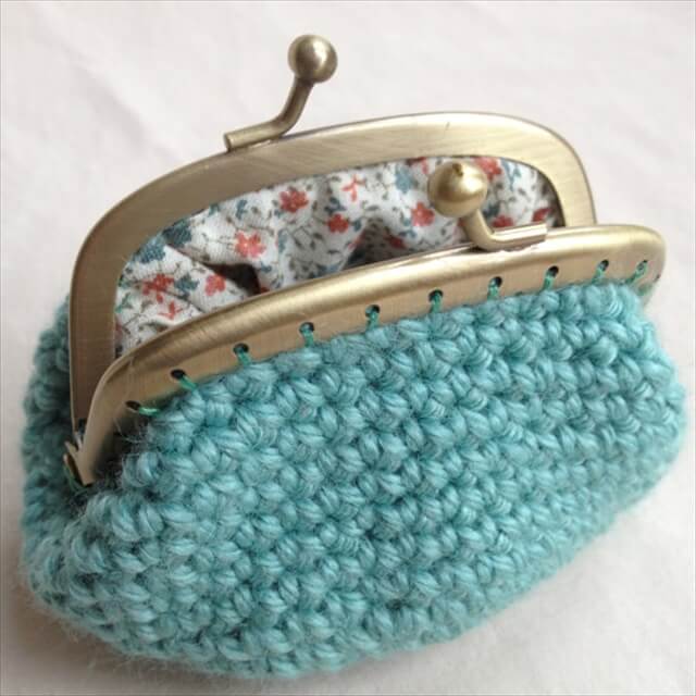 crochet coin purse free pattern