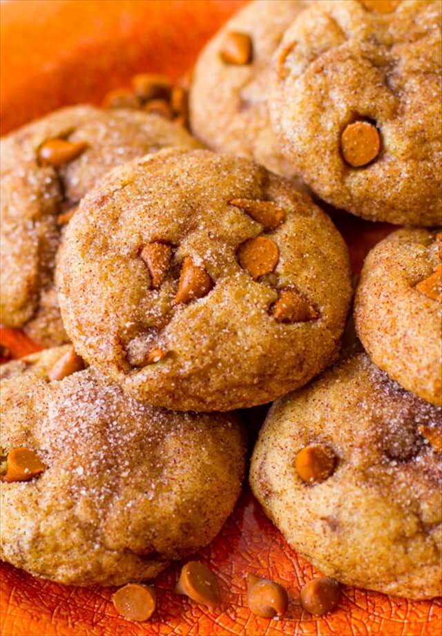 Cinnamon Churro Pumpkin Cookies