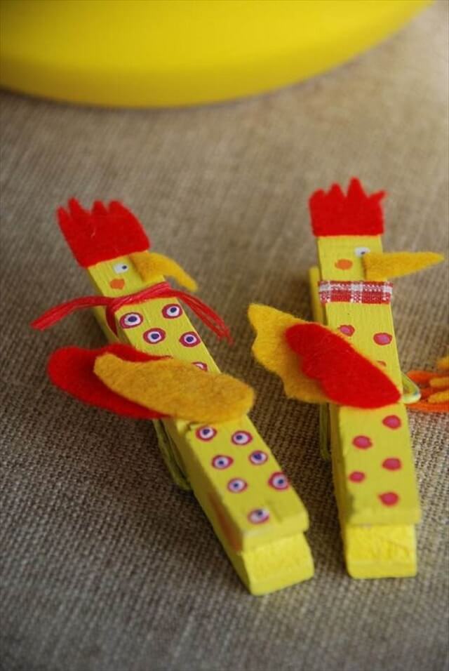 16 DIY Clothespins Ideas