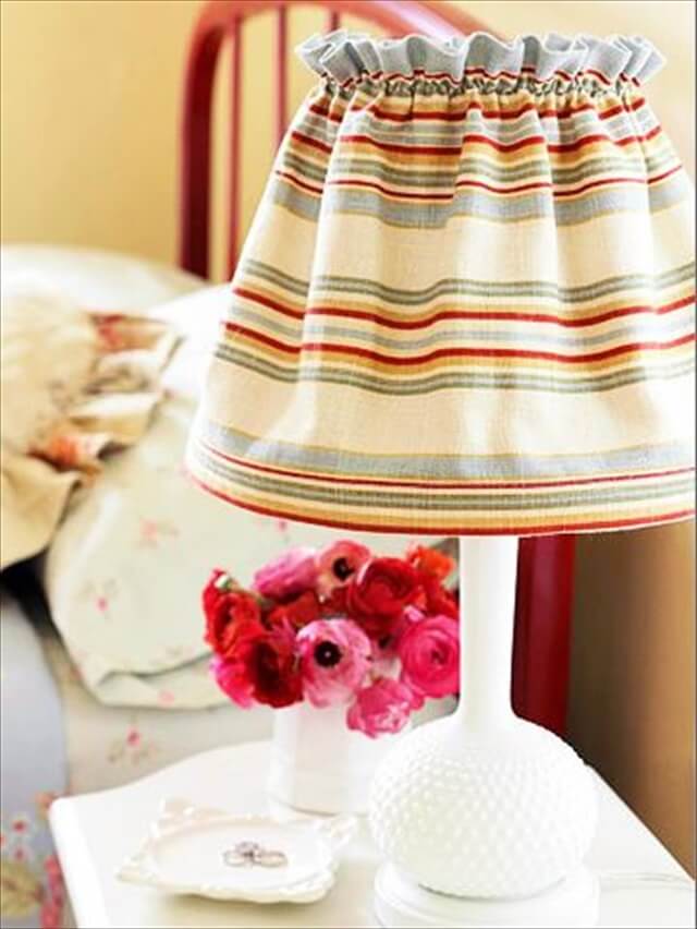 fabric cover lampshade