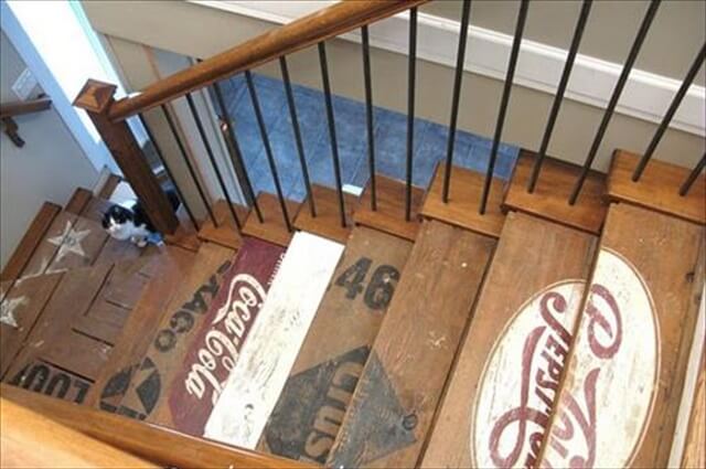 12 DIY Old Pallet Stairs Ideas