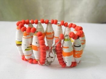 Recycled Paper bracelet