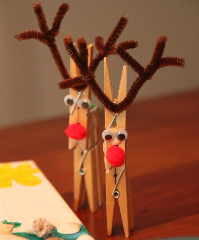 Easy Crafts With Clothespins
