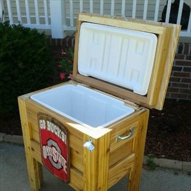 12 Diy Wooden Pallet Cooler Design - Diy Wooden Cooler Box 12 Diy Wooden Pallet Cooler Design - Diy Wooden Cooler Box