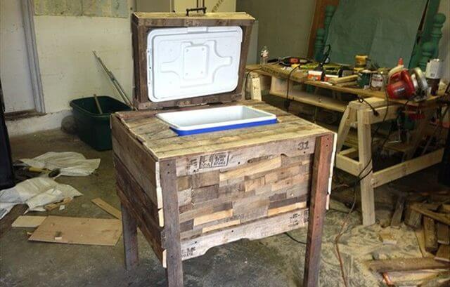 Diy Wooden Patio Cooler