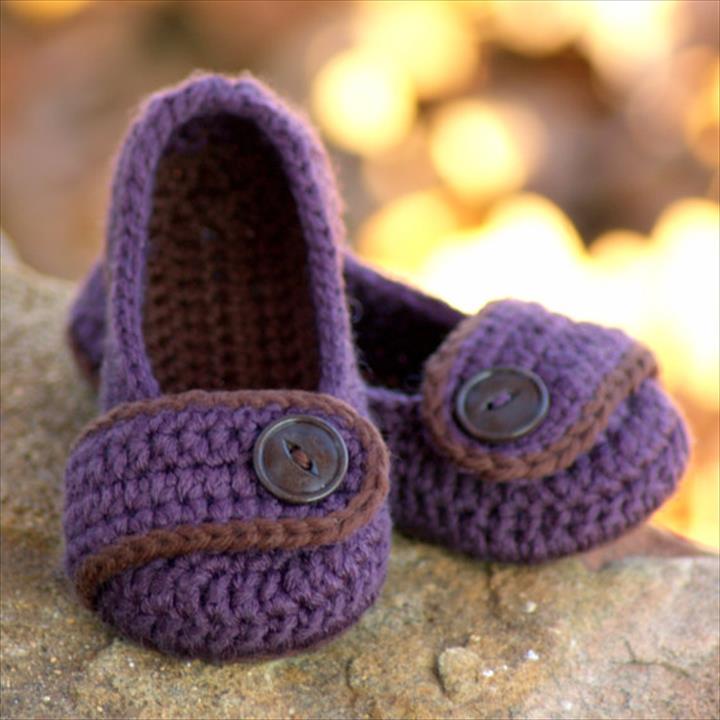 crochet mary jane slippers for toddlers