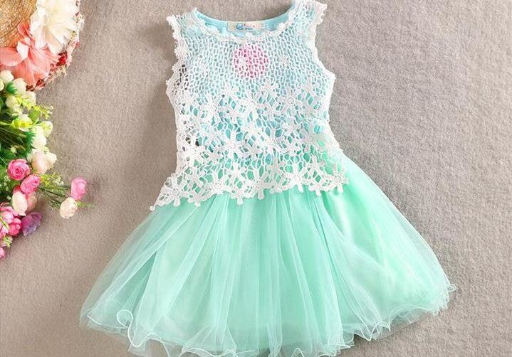 crochet baby frock