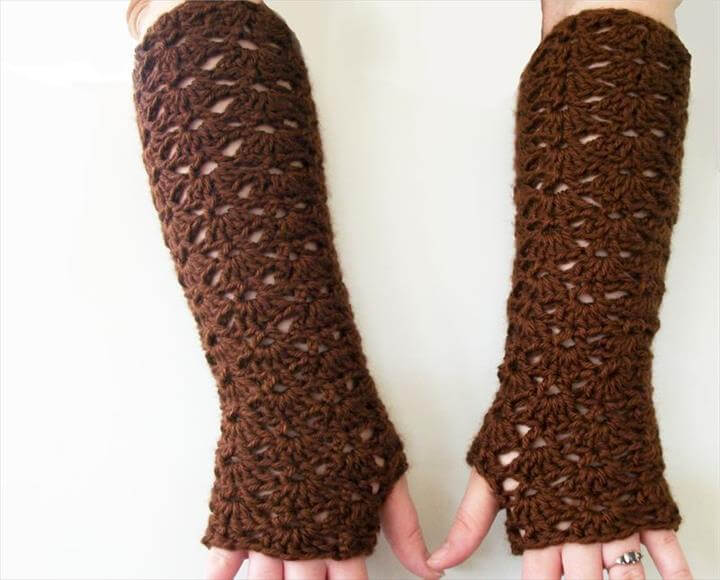 48 Marvelous Crochet Fingerless Gloves Pattern