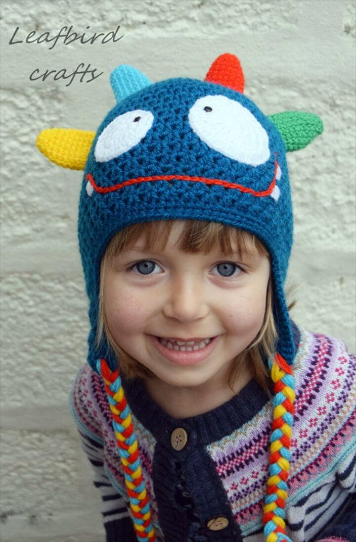 16 Easy Crochet Hats For Kid S