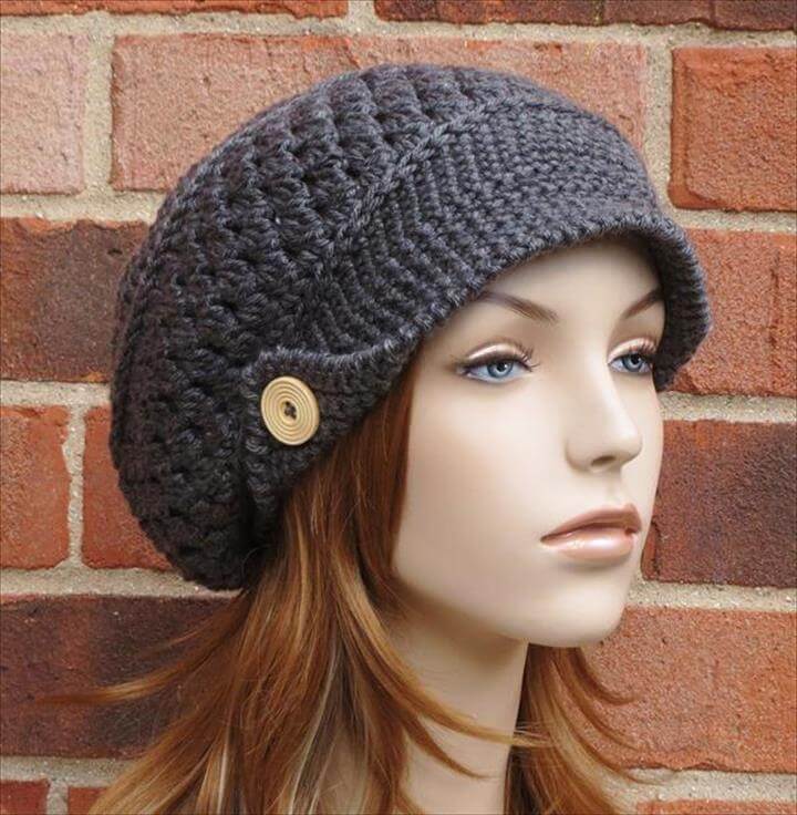 crochet hats for ladies