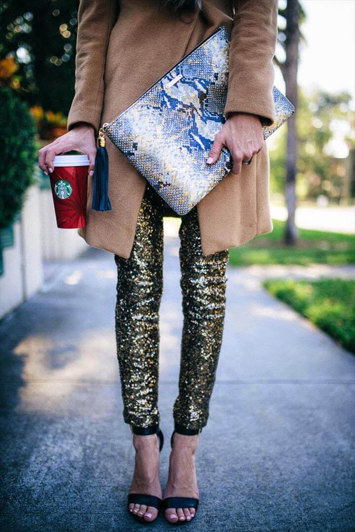 glitter jeans womens