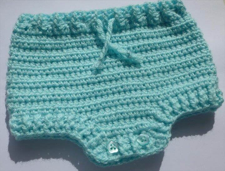 Pants Patterns - Baby Diaper Nappy Cover Pants Crochet - patterns