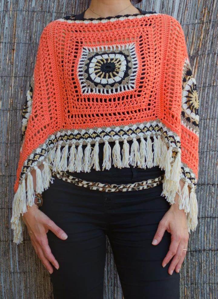24 Lots Of Inspiration/ Crochet Poncho Design 24 Lots Of Inspiration/ Crochet Poncho Design