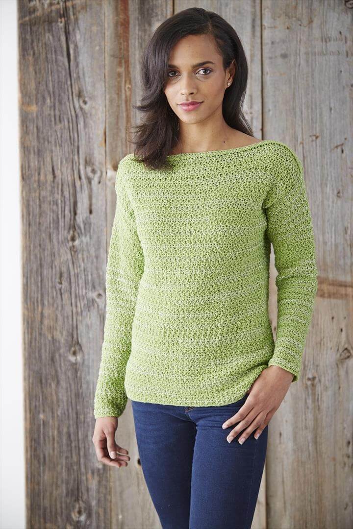 Online free crochet sweater pattern for women sticks wear