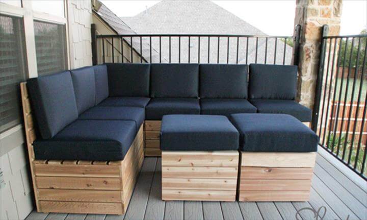 22 Cheap Easy Pallet Outdoor Furniture