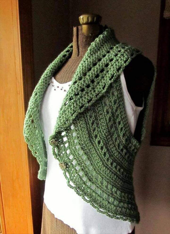 20 Simple Crochet Shrug Design