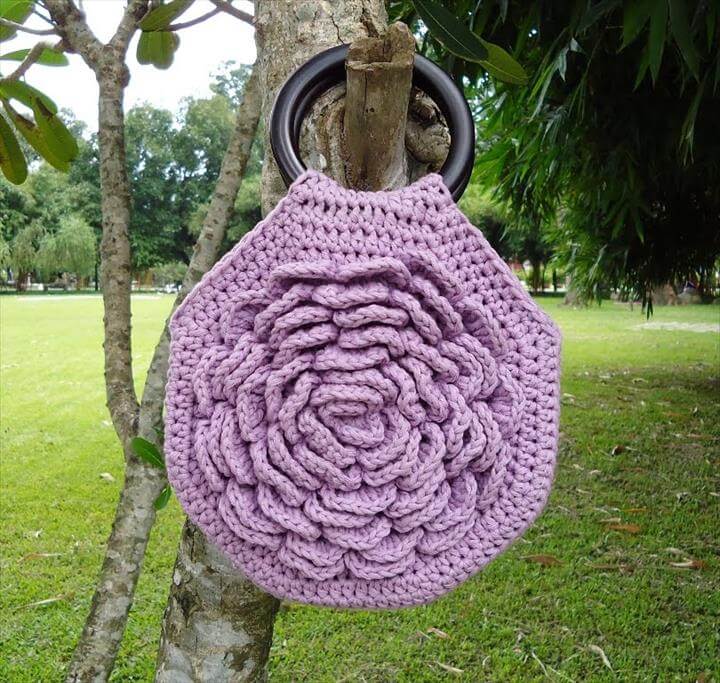 42 Fabulous Handmade Crochet Bag & Purses