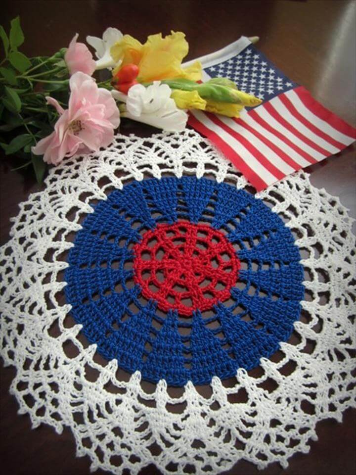 42 Quick &amp; Easy Crochet Doily Pattern