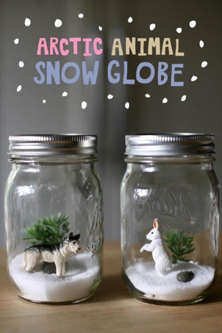 14 Handmade Easy To Make Snow Globe Ideas & Tutorials