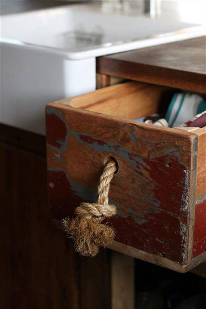 Top 17 Do It Yourself Drawer Pulls S Clever Rope Drawer Handle