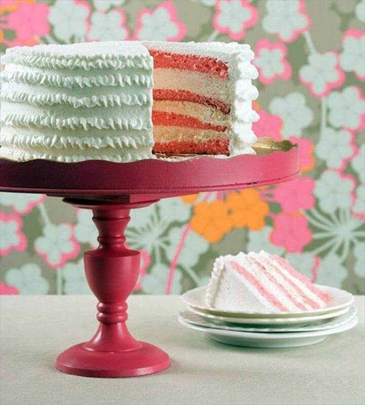14 Quick And Easy Diy Cool Cake Stand Craft Ideas