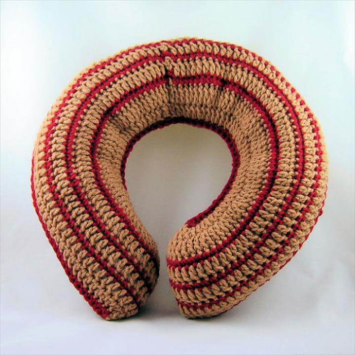Crocheted Neck Pillow