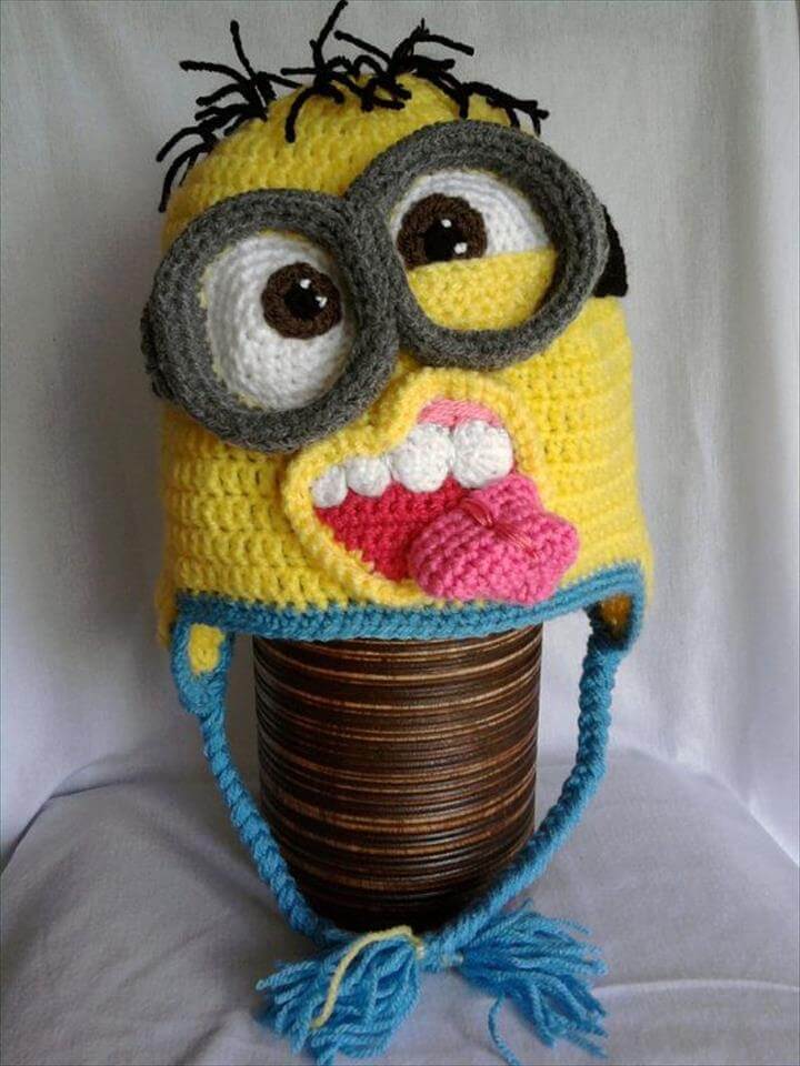 Minion Crochet Hat Pattern Free Repeat Crafter