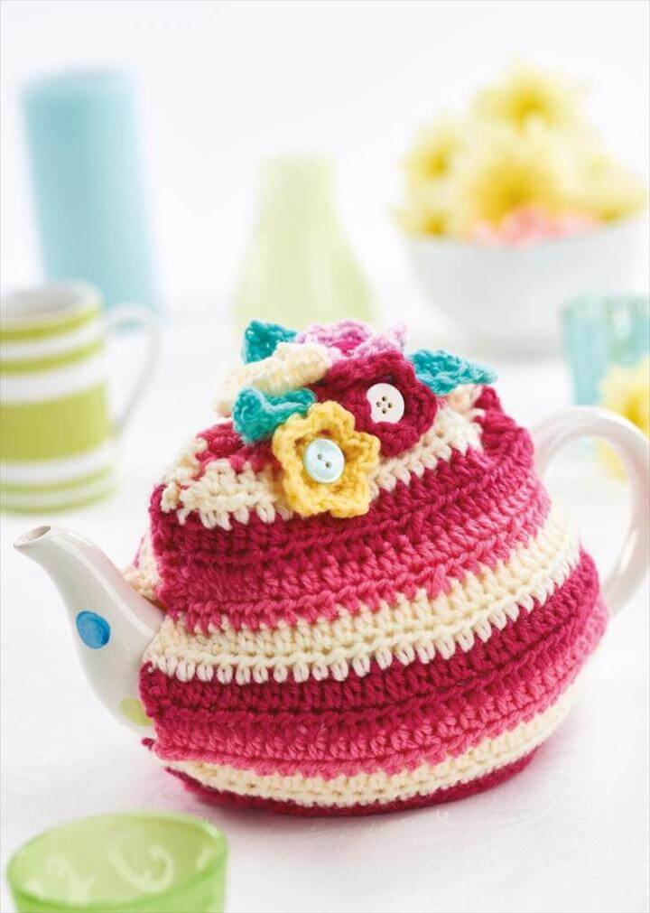 99 Pretty & Marvelous Crochet Tea Cozy Pattern
