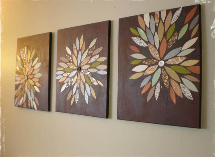 21 Diy Wall Art Ideas Homemade Wall Art Painting Projects