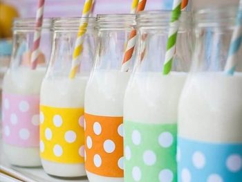 Milk bottles are great for DIY crafts at home