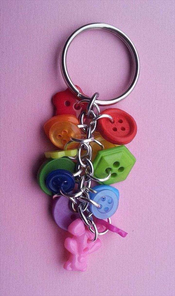 32 DIY Cheap Keychain Ideas