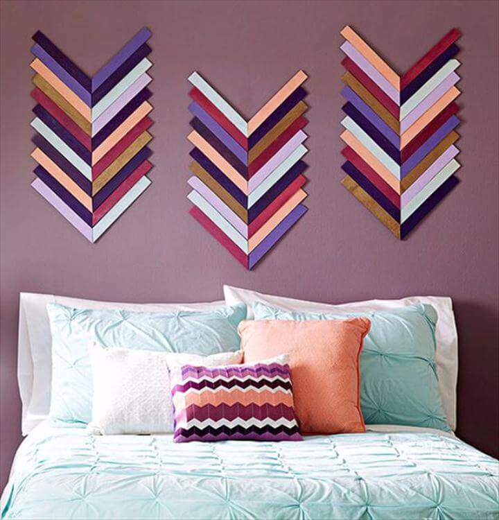 DIY Wall Art Ideas and Do It Yourself Wall Decor for Living Room, Bedroom,