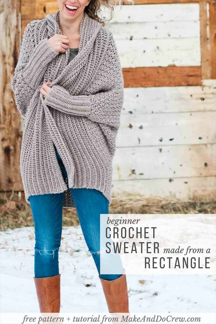 crochet ideas, crafts and projects, crochet sweater, woman crochet sweaters