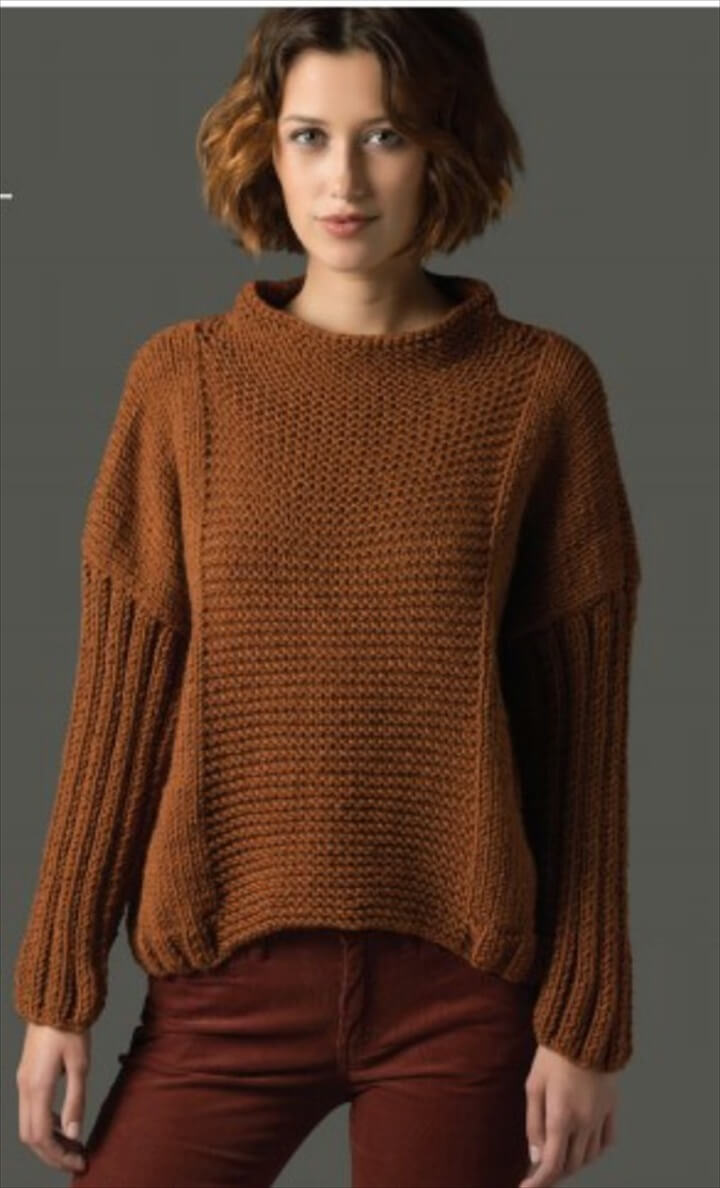 kinte pullover, diy, do it yourself, winter sweater, crochet pattern, woman sweater