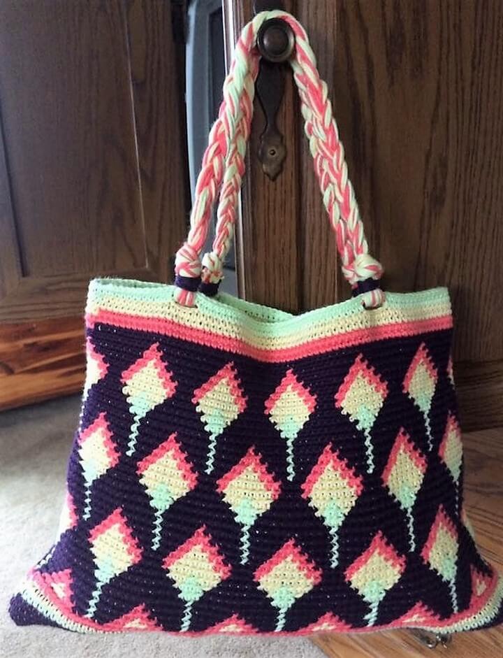handmade crochet purses