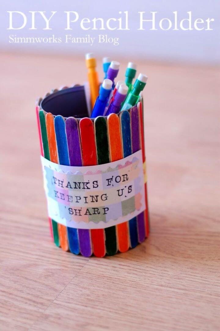 32 DIY Pencil Holder Best Craft Ideas DIY To Make