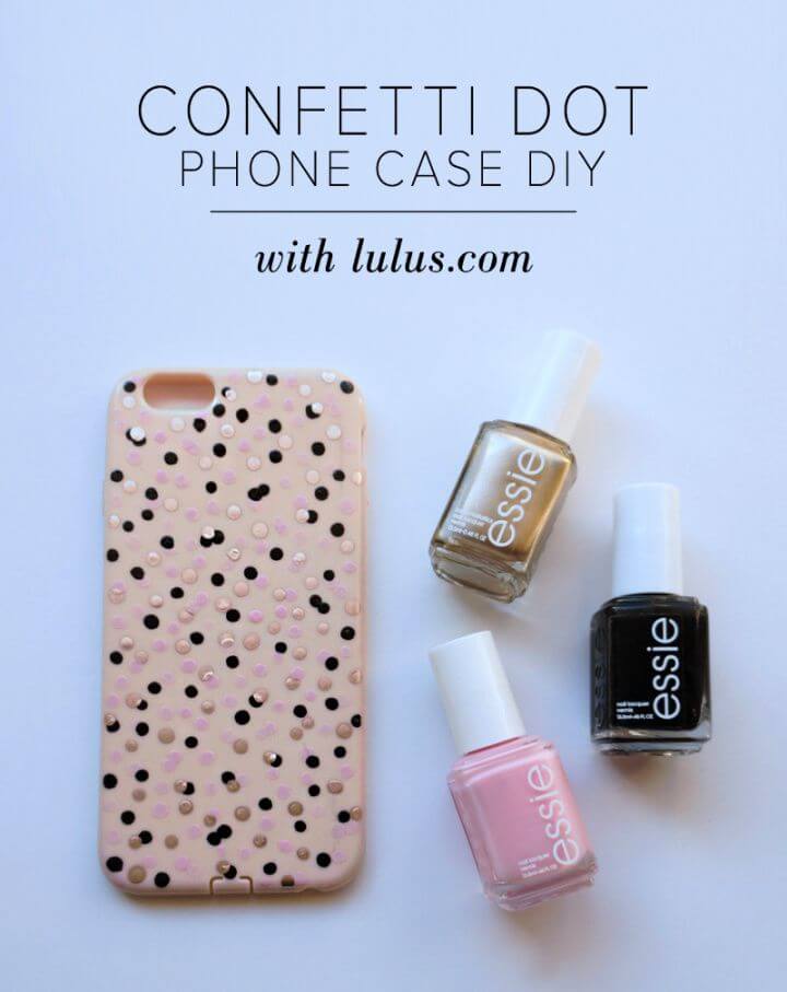 Nail Polish Diy Iphone Cases Painting Ideas Mobile Cover Design
