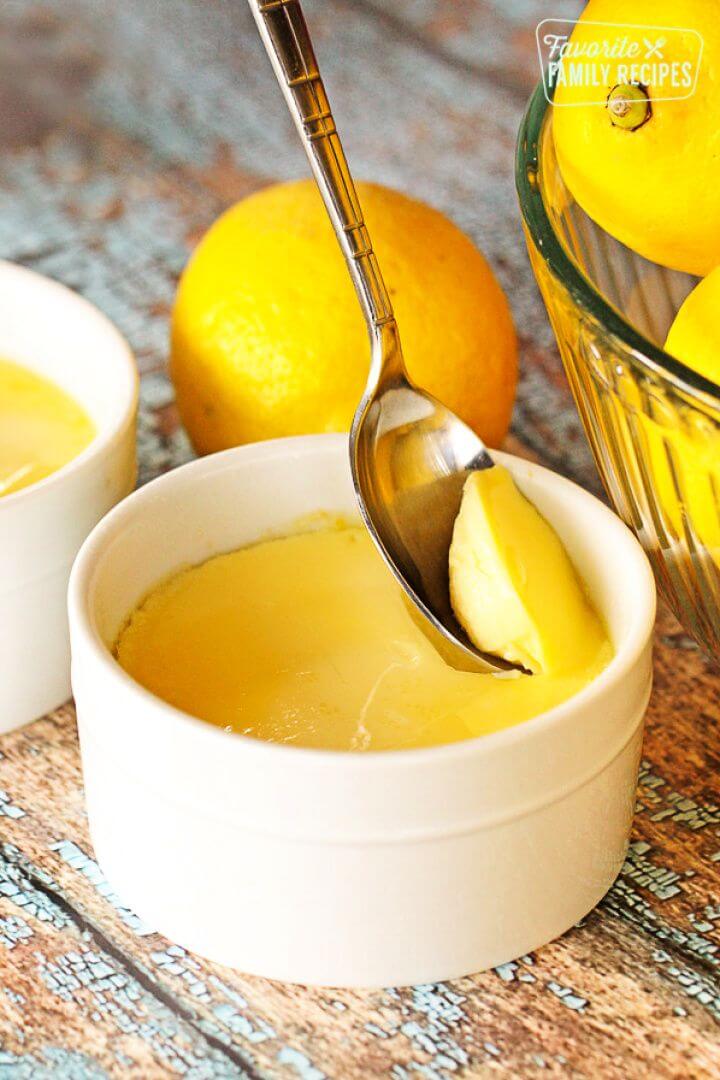 Instant Pot Lemon Custard Cups