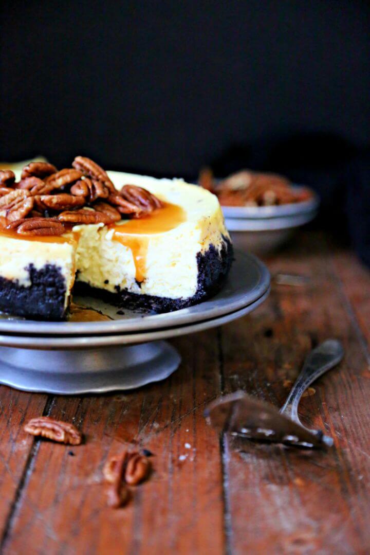 Instant Pot Turtle Cheesecake