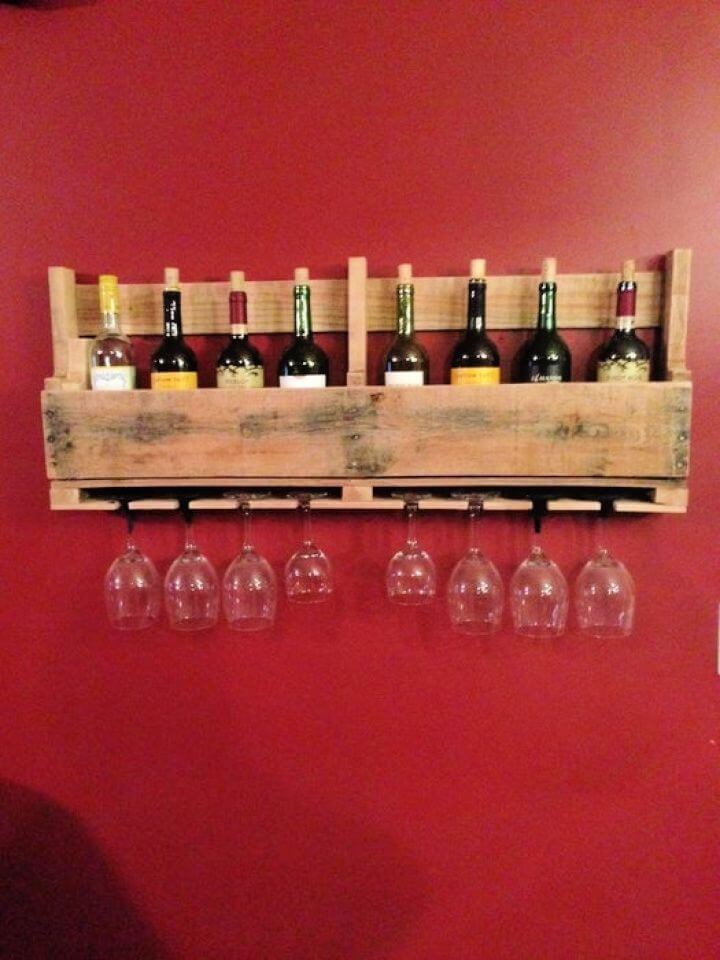 15 DIY Wine Racks From Pallet Wood With Instruction DIY to Make