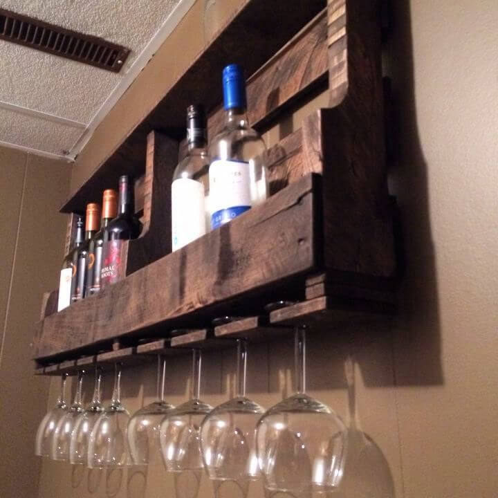 15 DIY Wine Racks From Pallet Wood With Instruction DIY to Make