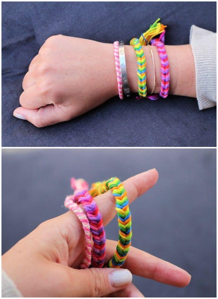 50 Easy DIY Friendship Bracelets How to Make Step by Step