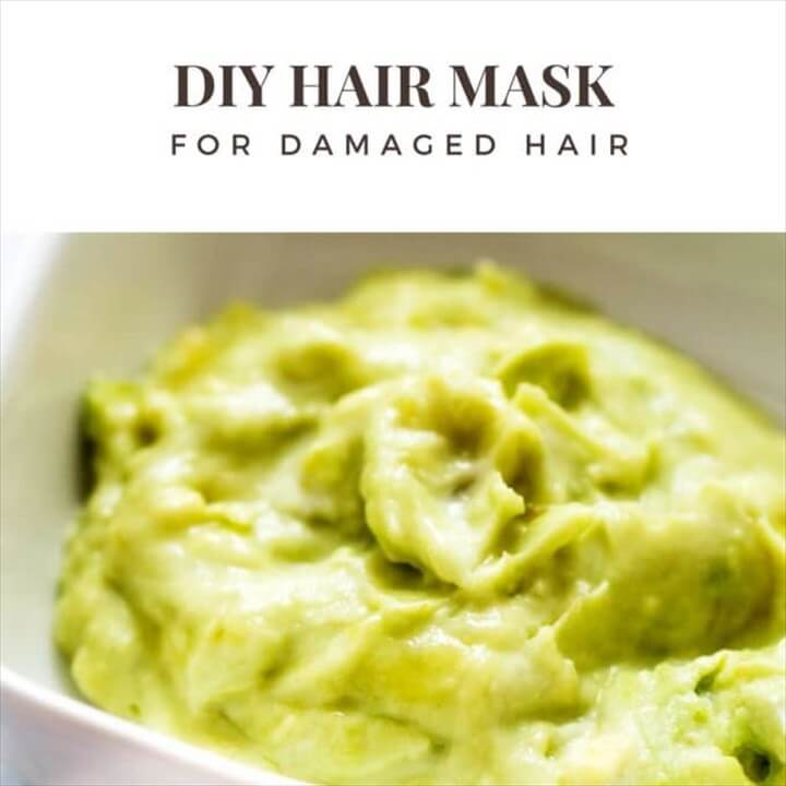 DIY Hair Mask for Damaged Hair