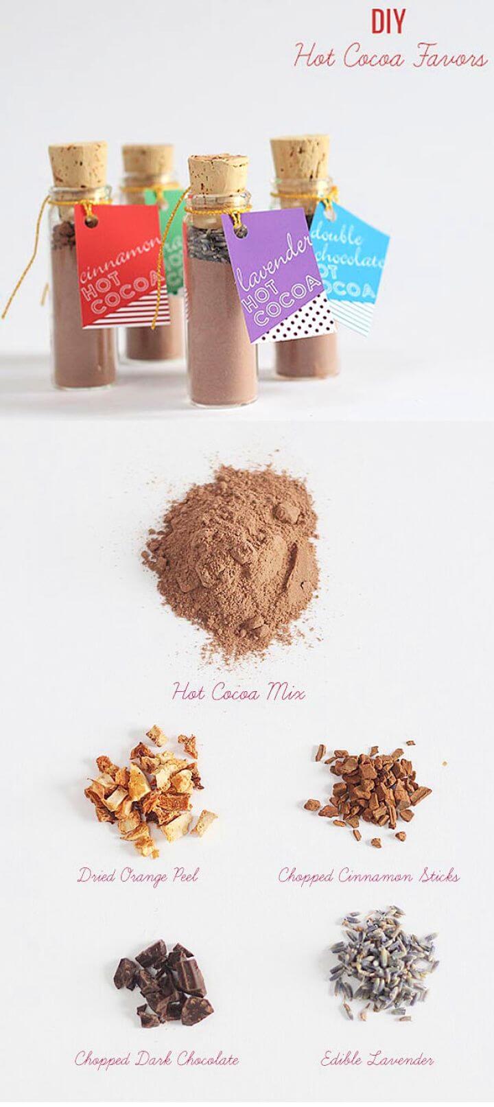DIY Hot Cocoa Favors