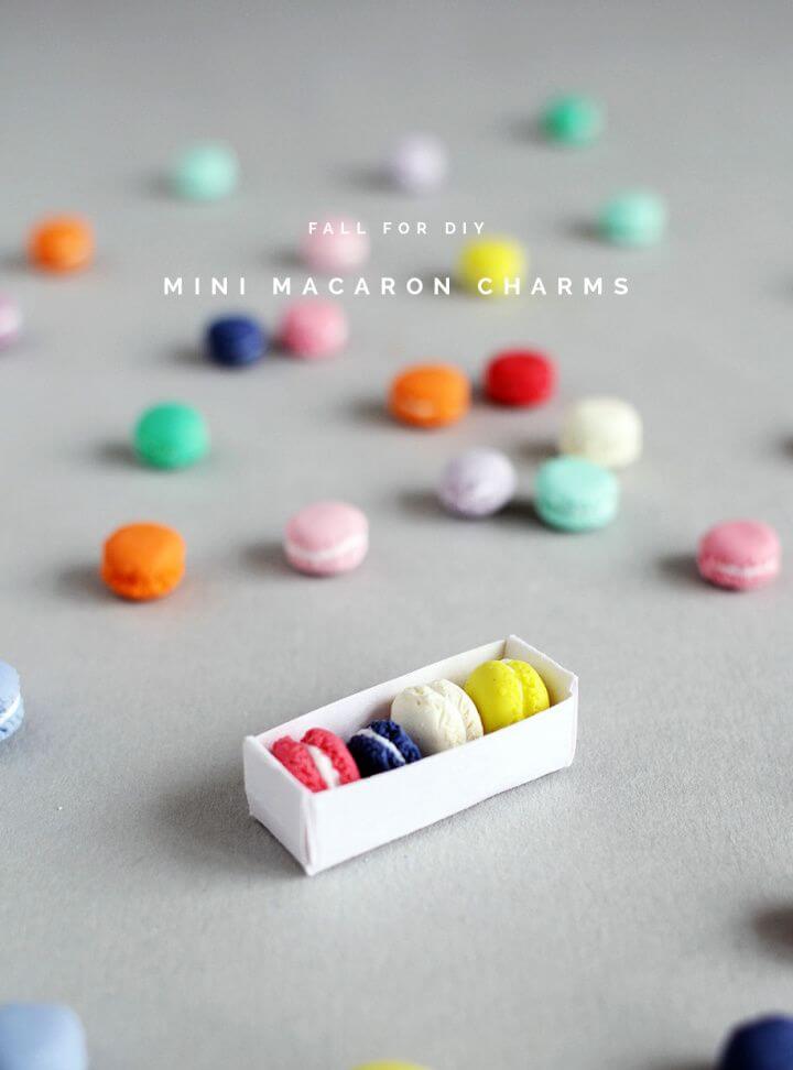 DIY Mini Macaron Charms
