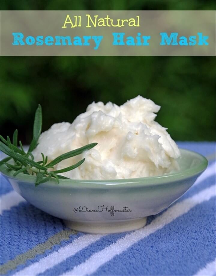 DIY Rosemary Hair Mask