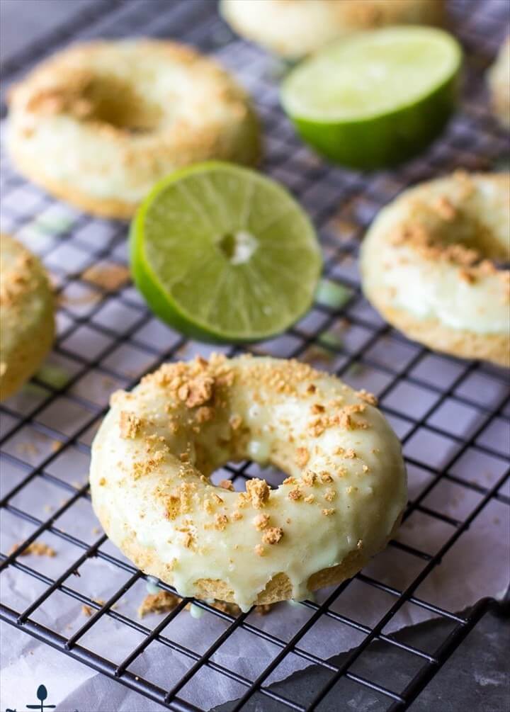 Key Lime Pie Donuts For Your Kids