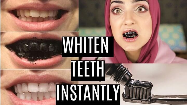 DIY Charcoal For Teeth Whitening